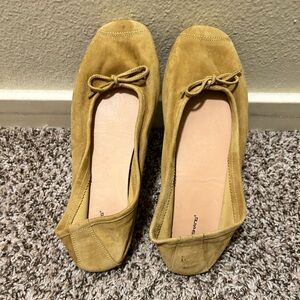 New! Suede Ballet Flat